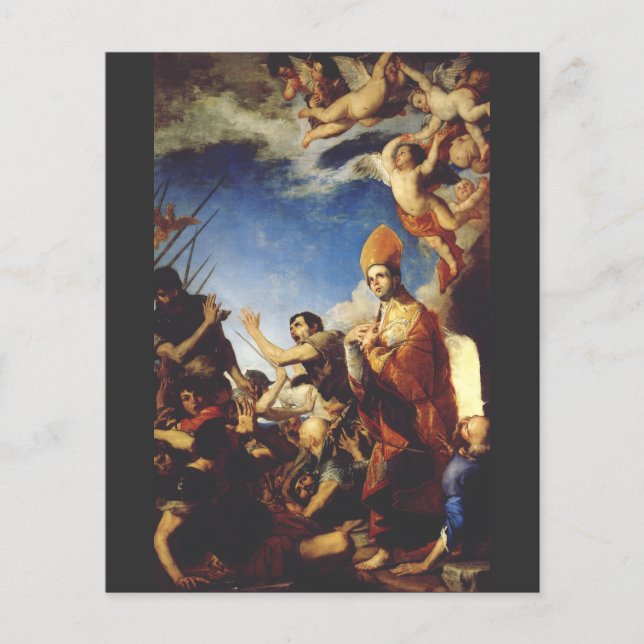 Saint Januarius Bishop från Benevento (Framsida)