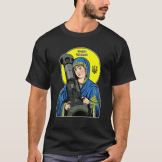 Saint Javelin Saint NLA I står med Ukraina ukraina T Shirt
