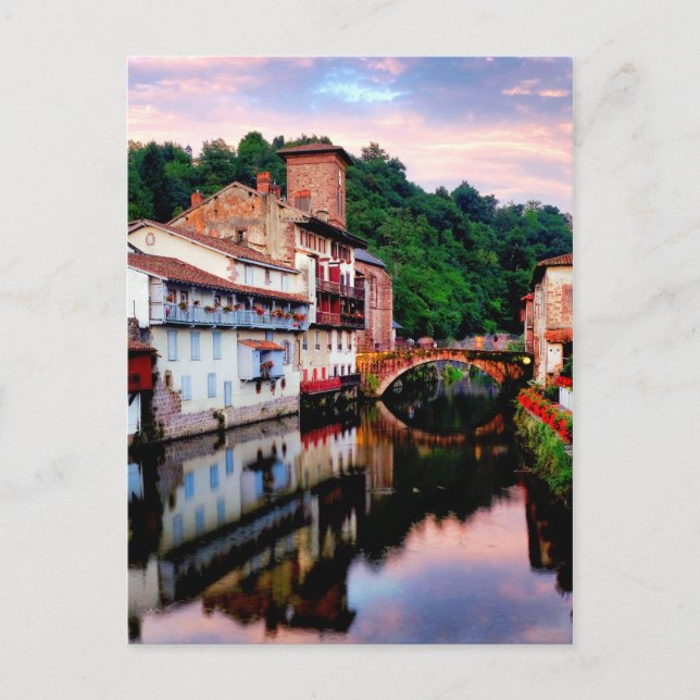 Saint Jean Pied de Port Vykort (Framsida)