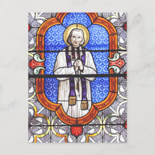 Saint Jean Vianney Premium Själsguide Konsttryck Helg Vykort