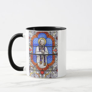 Saint Jean Vianney Premium Själsguide Konsttryck Mugg