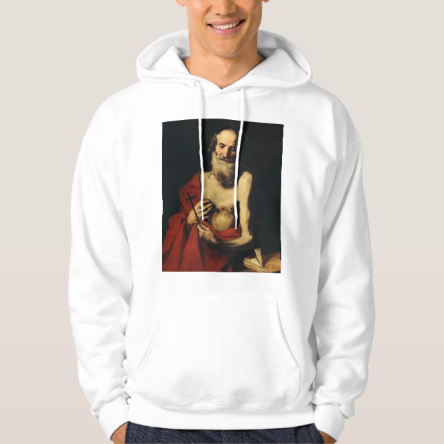 Saint Jerome av Jusepe de Ribera Hoodie (Framsida)