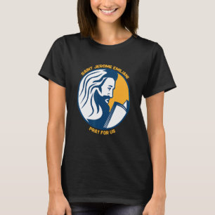 Saint Jerome Emiliani Catholic Patron Saints Confi T Shirt