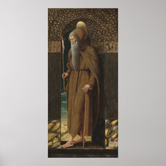 Saint Jerome - Francesco Benaglio Fine Art Poster (Framsidan)