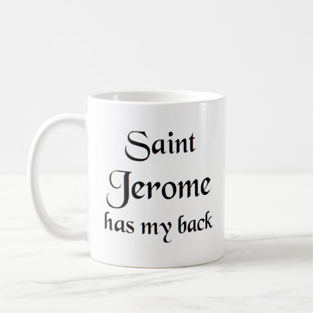 saint jerome kaffemugg (Vänster)
