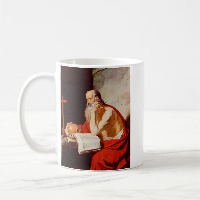 Saint Jerome Kaffemugg (Vänster)