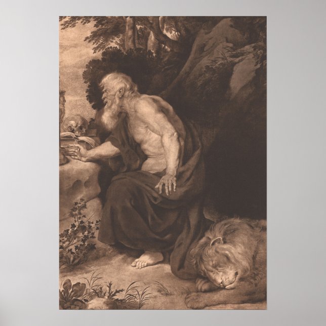 Saint Jerome Poster (Framsidan)