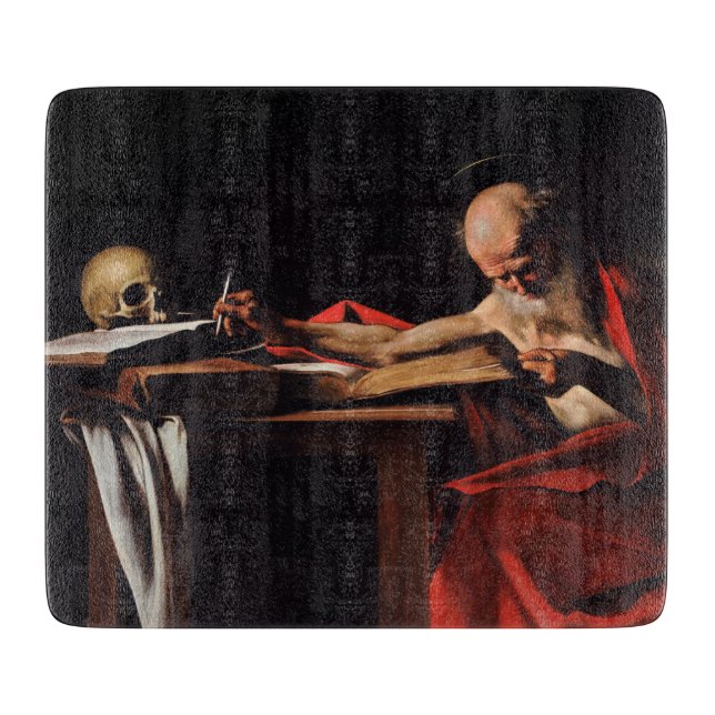Saint Jerome Writing (av Caravaggio) (Framsidan)