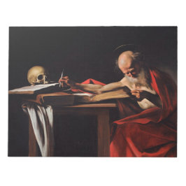 Saint Jerome Writing (av Caravaggio) Anteckningsblock