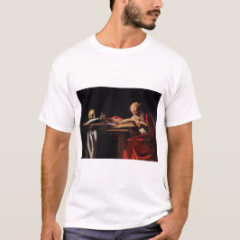 Saint Jerome Writing (av Caravaggio) T Shirt