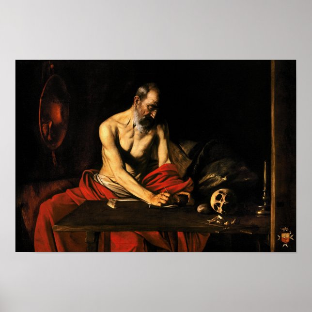 Saint Jerome Writing Poster (Framsidan)