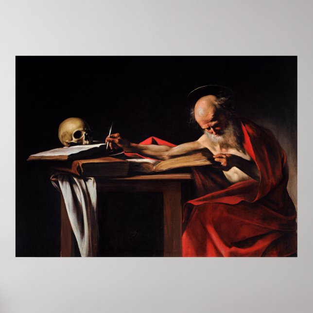Saint Jerome Writing Poster (Framsidan)