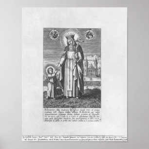 Saint Joan av Frankrike och Valois Poster
