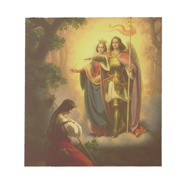 Saint Joan i Arc Anteckningsblock (Framsida)