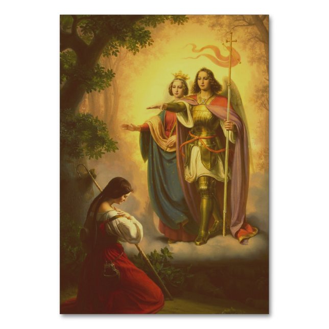 Saint Joan i Arc Bordsnummer (Framsidan)