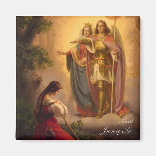 Saint Joan i Arc Magnet (Framsidan)