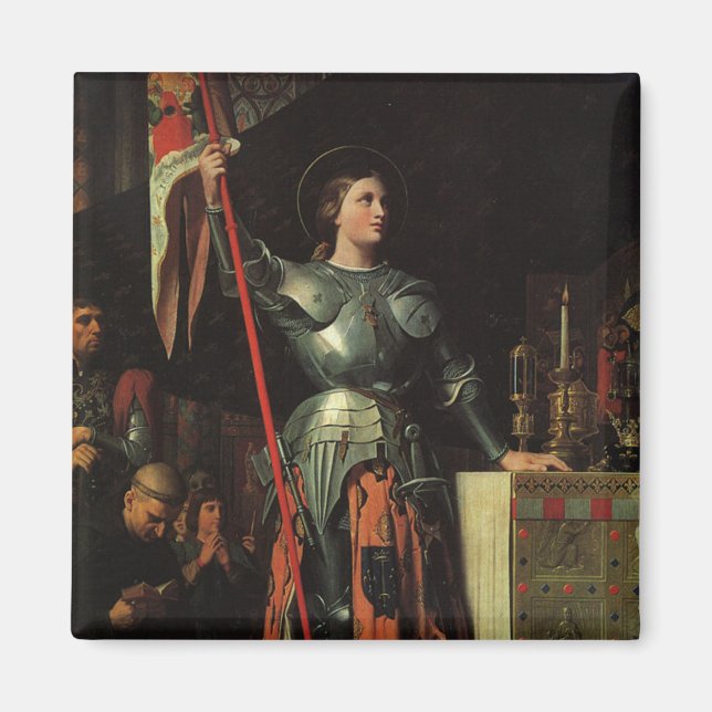 Saint Joan i Arc Magnet (Framsidan)