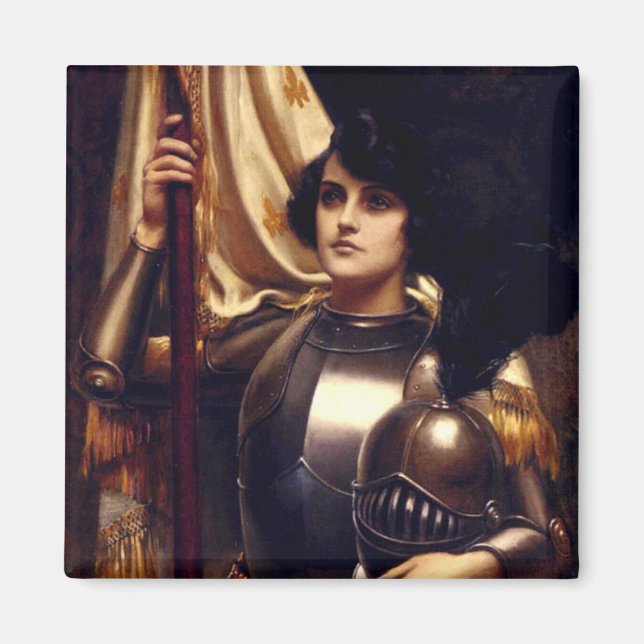 Saint Joan i Arc Magnet (Framsidan)