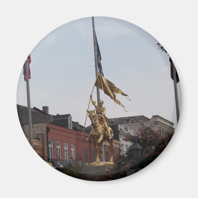 Saint Joan i Arc Magnet (Framsidan)