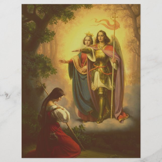 Saint Joan i Arc Reklamblad (Framsidan)