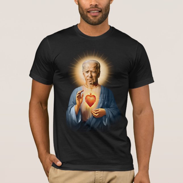 Saint Joe Biden Prayer Devotional T Shirt (Framsida)