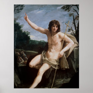 Saint John Baptist i Wilderness Poster