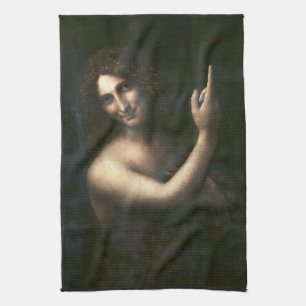 Saint John Baptist, Leonardo da Vinci Kökshandduk