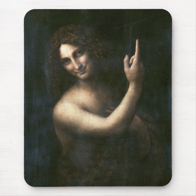 Saint John Baptist, Leonardo da Vinci Musmatta (Framsidan)