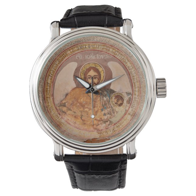 saint john baptist religion ortodox kyrkon o armbandsur (Framsida)