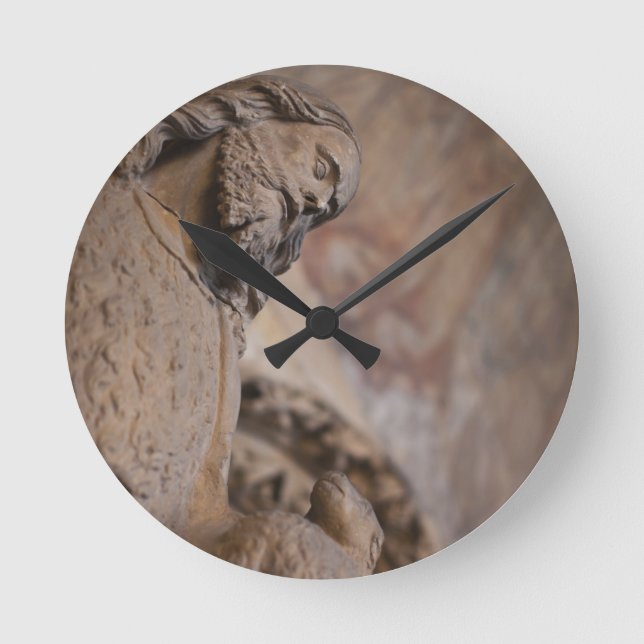 Saint John-baptisternas staty Rund Klocka (Framsida)