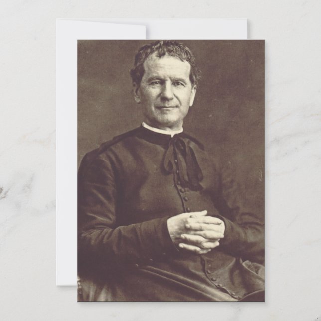 Saint John Bosco Priest och konserter Inbjudningar (Framsida)