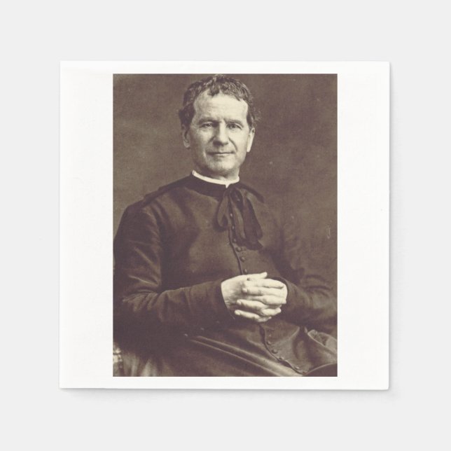 Saint John Bosco Priest och konserter Pappersservett (Framsidan)