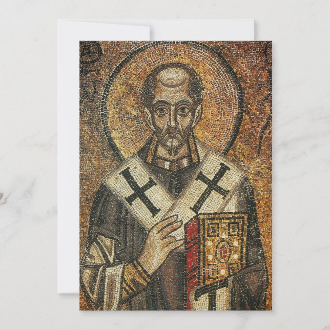 Saint John Chrysostom archbishop, Konstantinopel Julkort (Framsida)