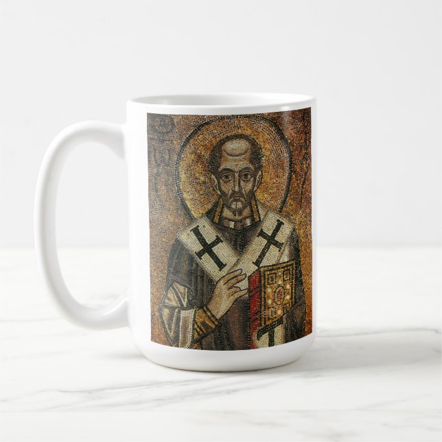 Saint John Chrysostom archbishop, Konstantinopel Kaffemugg (Vänster)