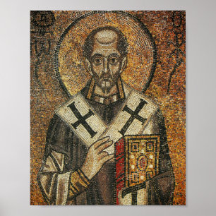 Saint John Chrysostom archbishop, Konstantinopel Poster