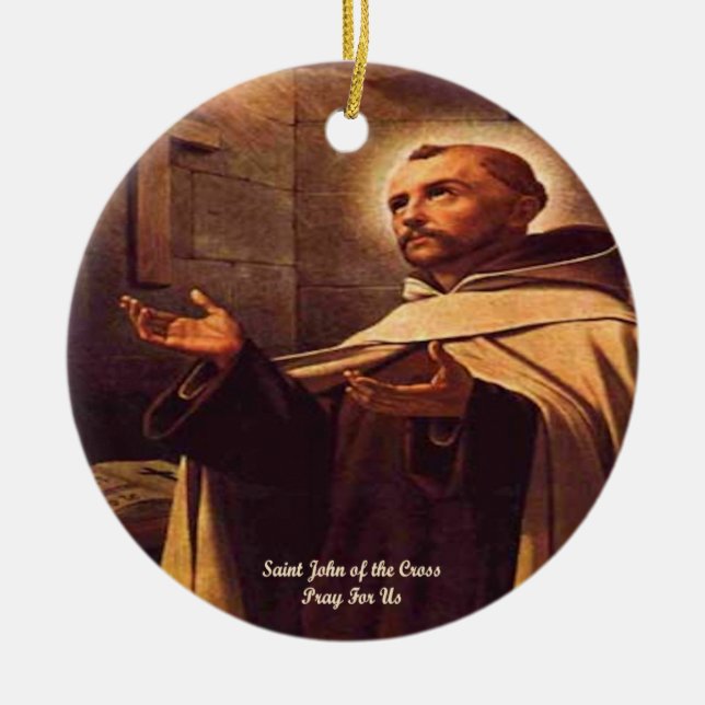 Saint John från Kor Julgransprydnad Keramik (Framsidan)