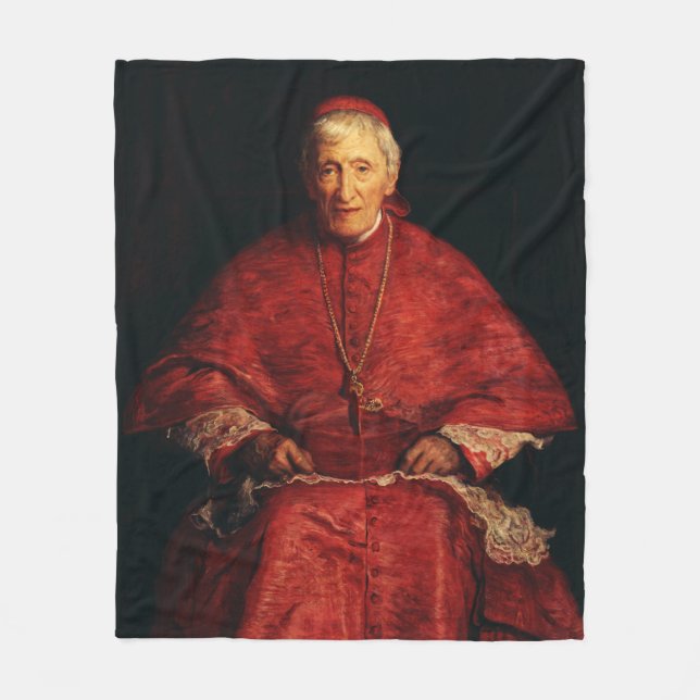 Saint John Henry Newman English theologian Fleecefilt (Framsidan)