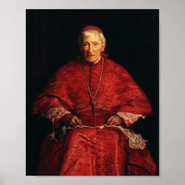 Saint John Henry Newman English theologian Poster (Framsidan)