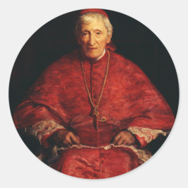 Saint John Henry Newman English theologian Runt Klistermärke