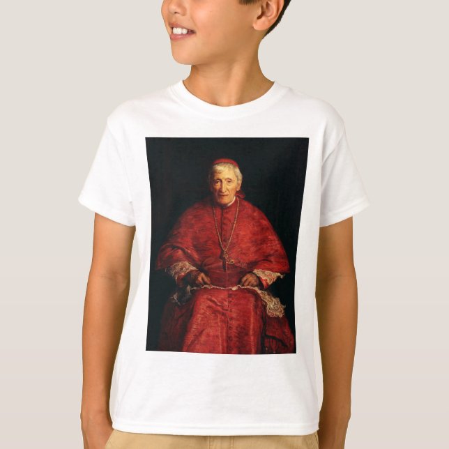 Saint John Henry Newman English theologian T Shirt (Framsida)