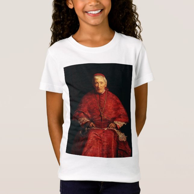 Saint John Henry Newman English theologian T Shirt (Framsida)