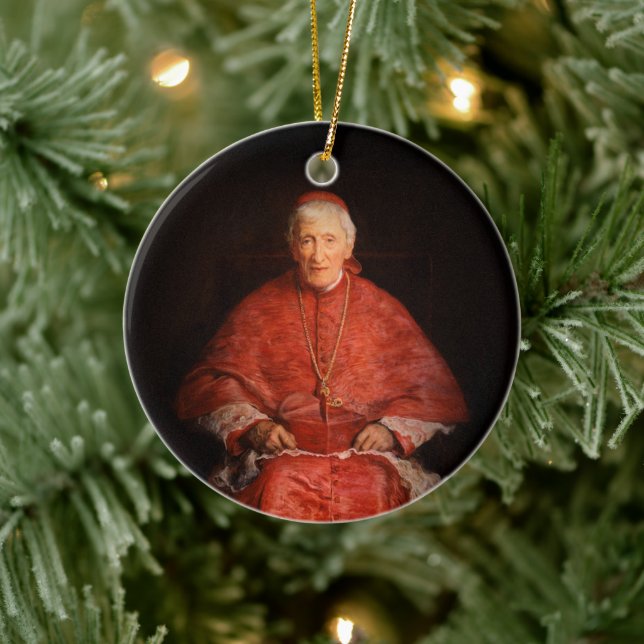 Saint John Henry Newman Julgransprydnad Keramik (Träd)