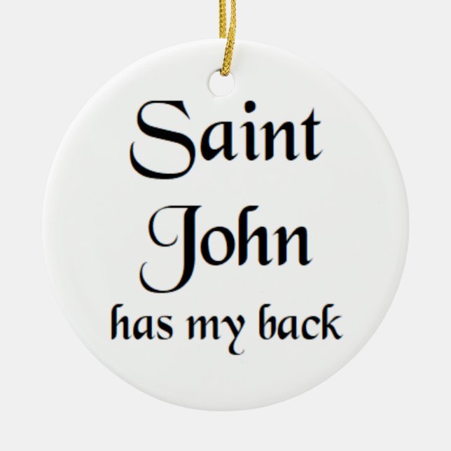 saint john julgransprydnad keramik (Framsidan)