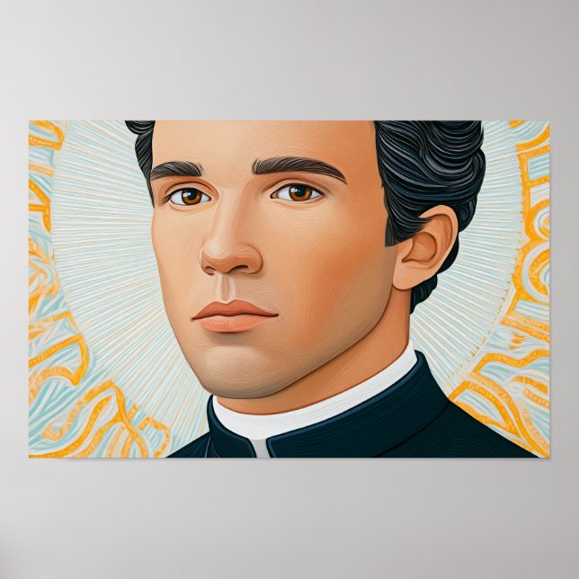 Saint John Neumann: Shepherd of Faith and Service Poster (Framsidan)