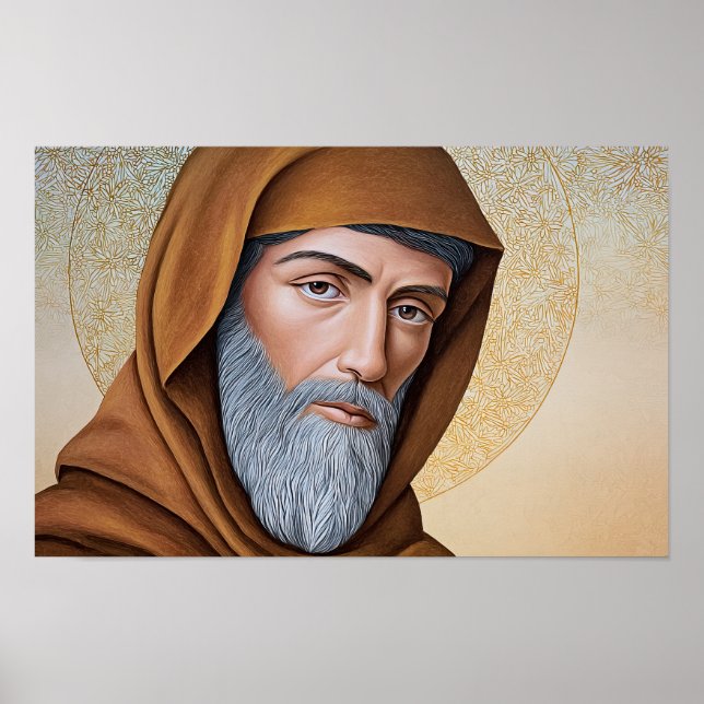 Saint John of Damaskus: Light of Helig Wisdom Poster (Framsidan)