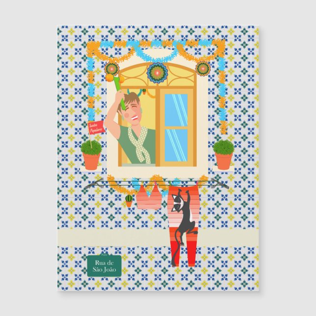 Saint John portugisisk Festa granne (Framsida)