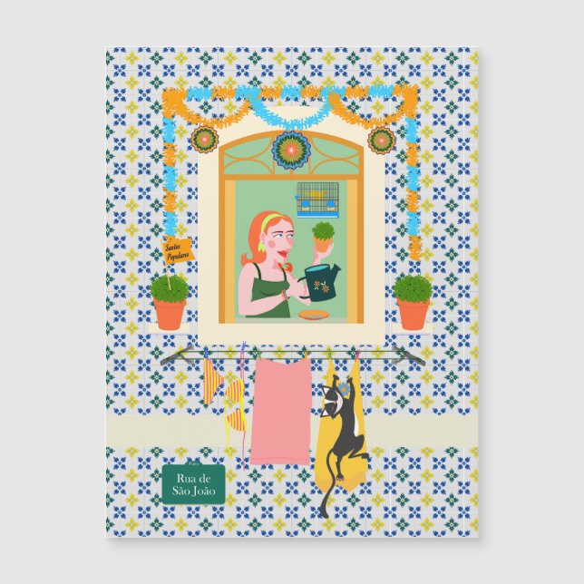 Saint John portugisisk Festa granne (Framsida)