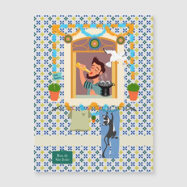 Saint John portugisisk Festa granne (Framsida)