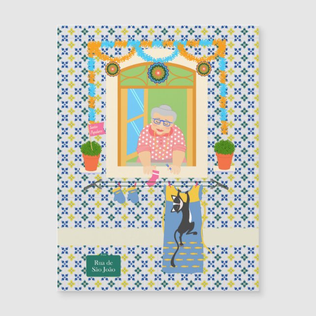 Saint John portugisisk Festa granne (Framsida)