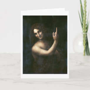 Saint John the Baptist, Leonardo da Vinci Kort